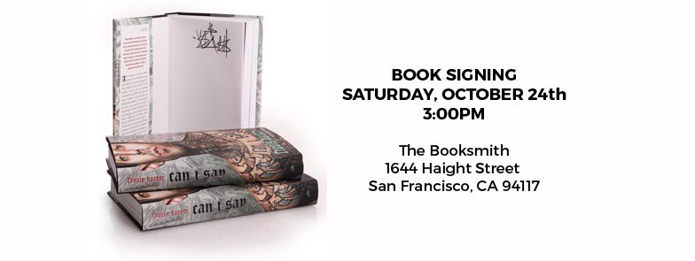 Got a nice drive ahead of me over to The Bay Area for today's 3pm book signing @Booksmith. Who's coming? https://t.co/hJIqD3juOn