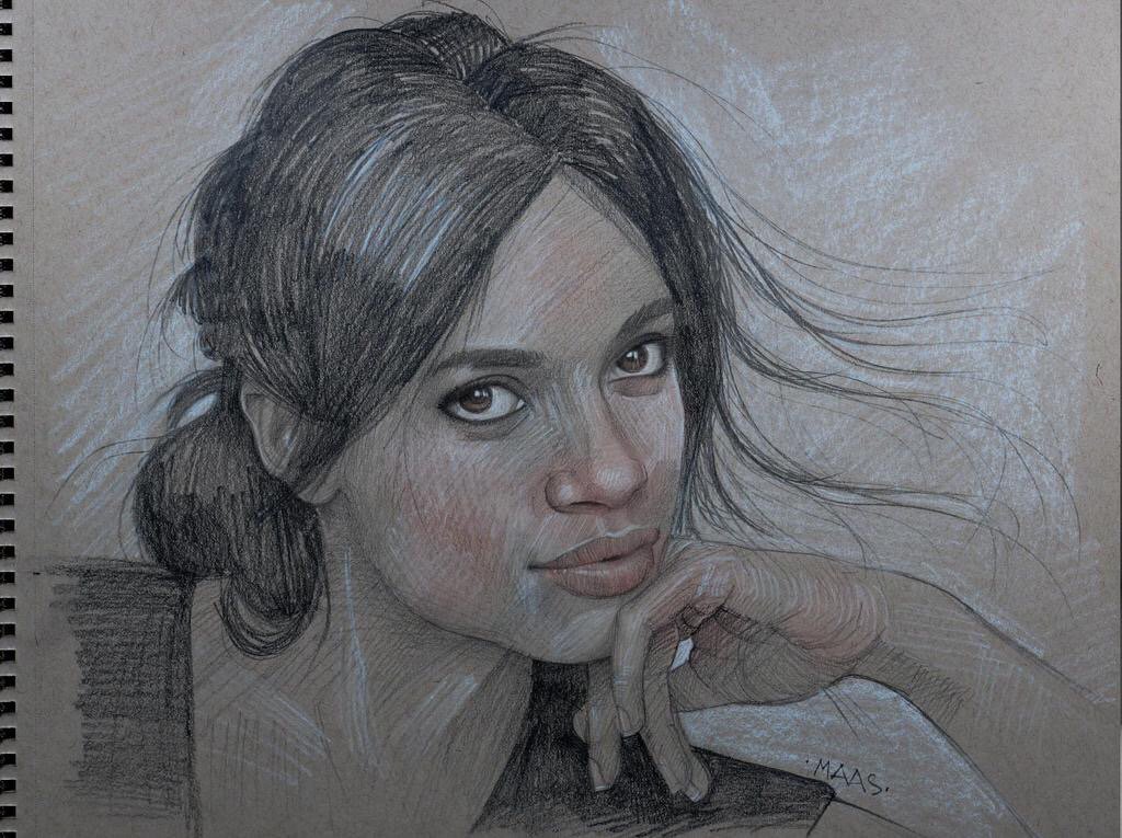 Wow. Lovely... Thank you for this! #damnyouregood @maas_art #sketchbook https://t.co/Vd9tn4eD2M
