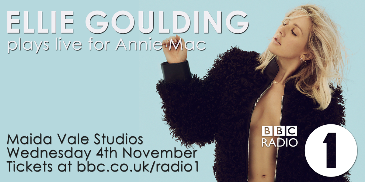 RT @BBCR1: See @elliegoulding play a special intimate gig for @AnnieMac in London next week!
Tickets: https://t.co/NEp3hdMRtO https://t.co/…