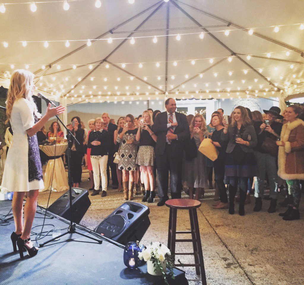 Thank you, thank you #Nashville for such a beautiful night, celebrating @draperjamesgirl's launch here. Xo https://t.co/4nYeuQJ1T0