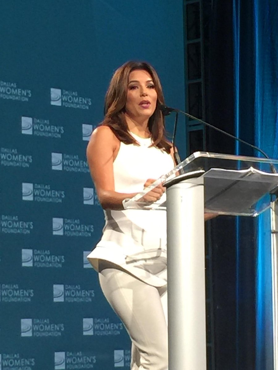 RT @gail_warrior: Thank you to the amazing @EvaLongoria for all that you do for minority women in the world. #DWF30Strong https://t.co/9A2P…
