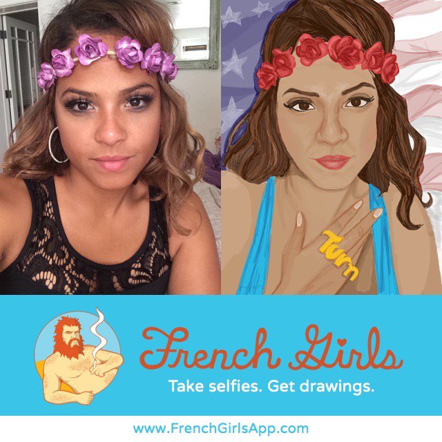 Check out this drawing from #FrenchGirls and get the app at https://t.co/K7NbIh0lts! https://t.co/C3khxJzGDd