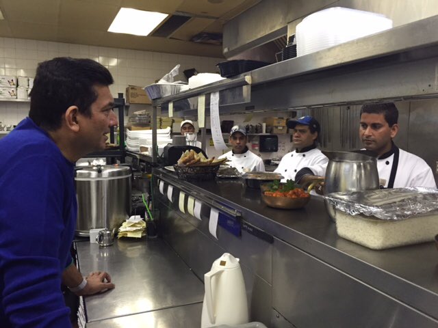 Restaurant Kitchen Staff with my kitchen staff members at khazana restaurant, brampton Restaurant Kitchen Staff with my kitchen staff members at khazana restaurant, brampton