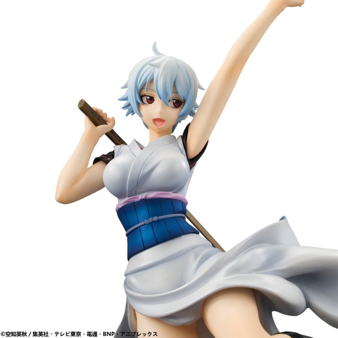 【PASH!＋】アニメ『銀魂』より坂田銀子がフィギュアで登場！　購入希望数が目標数1,000個を超えると商品化決定！ 