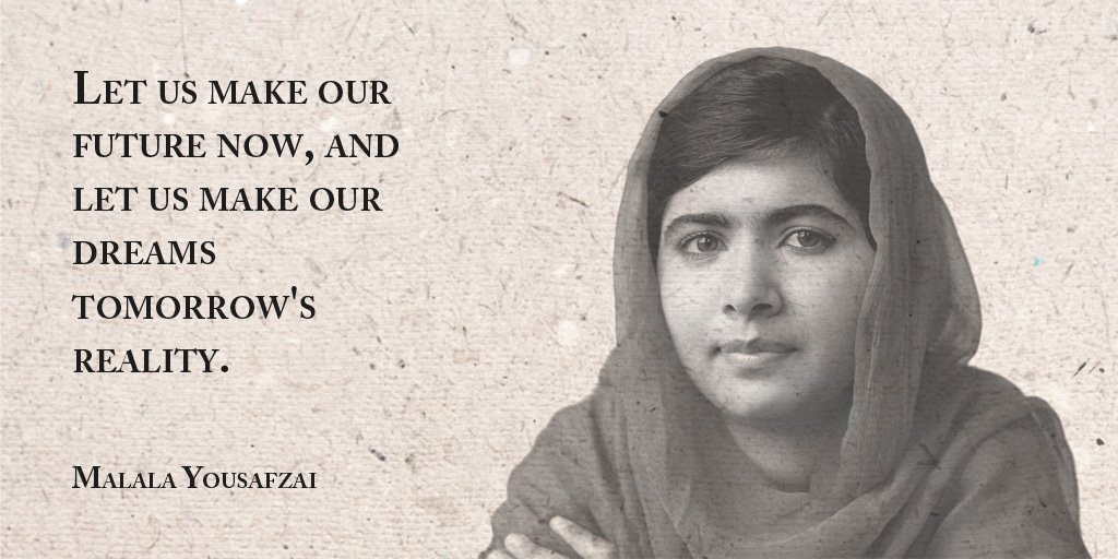 #Quotes #MalalaYousafzai https://t.co/HqY3XOiMmZ
