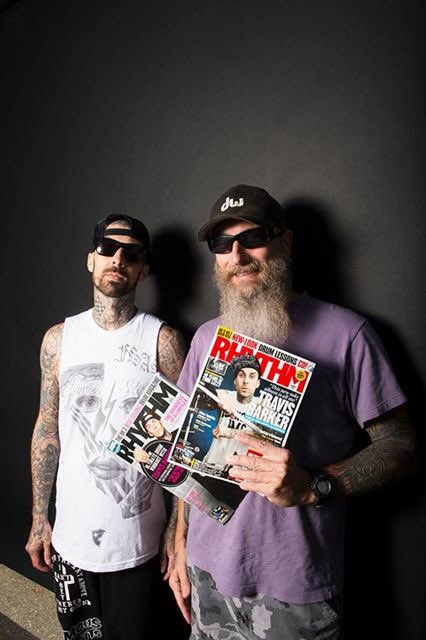 RT @ChucktheDrummer: Third time's the charm! New feature w/@travisbarker in the new @RhythmMagazine We talk #CanISay @ANTEMASQUE and more h…