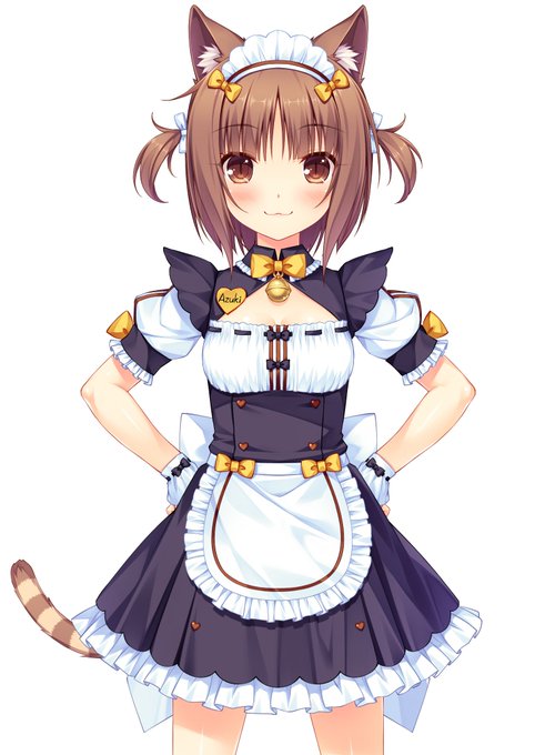 アズキの制服! ネコぱらvol.2開発中! #NEKOPARA アズキの制服! ネコぱらvol.2開発中! #NEKOPARA