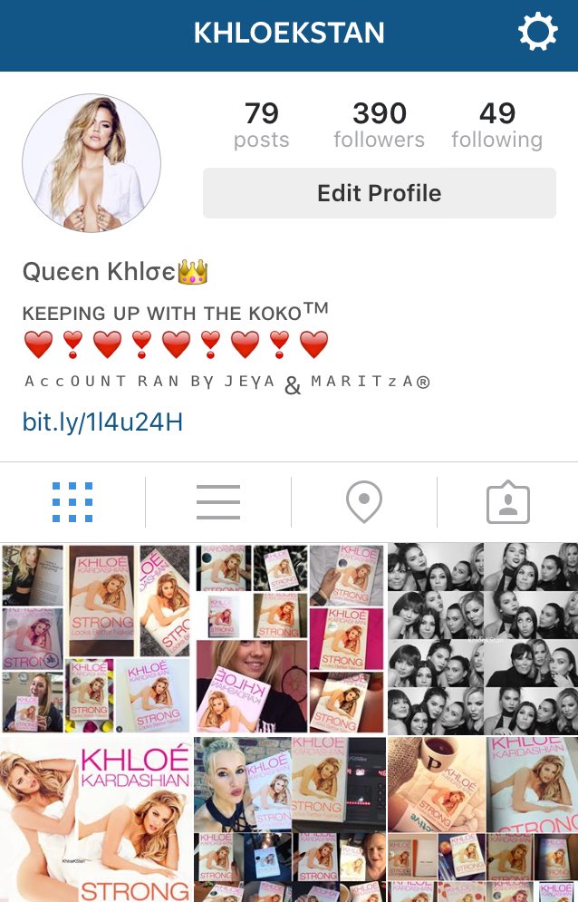 RT @KhloeKStan: Instagram account dedicated to Queen @khloekardashian ❤️ Account ran by @itsohsokhloe & I???? Follow @ KhloeKStan https://t.co…