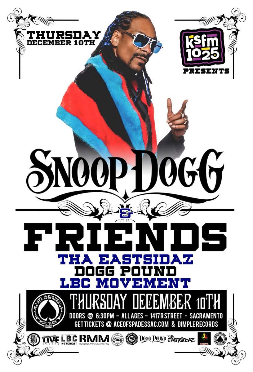 Sac town !! catch me live at @aceofspadessac DEC 10 !! RMM  DOES IT AGAIN #rmmpercy 

tix: https://t.co/l0UFd2tsIb https://t.co/OA6C8YUHnQ