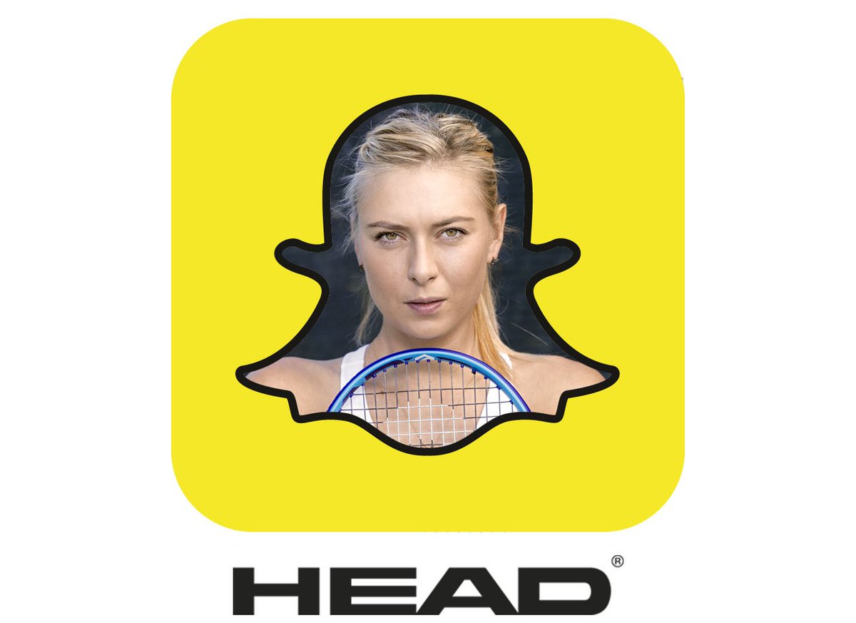 RT @head_tennis: It's @MariaSharapova! Add us on Snapchat and get behind the scenes during our shooting today. Username: headtennis https:/…