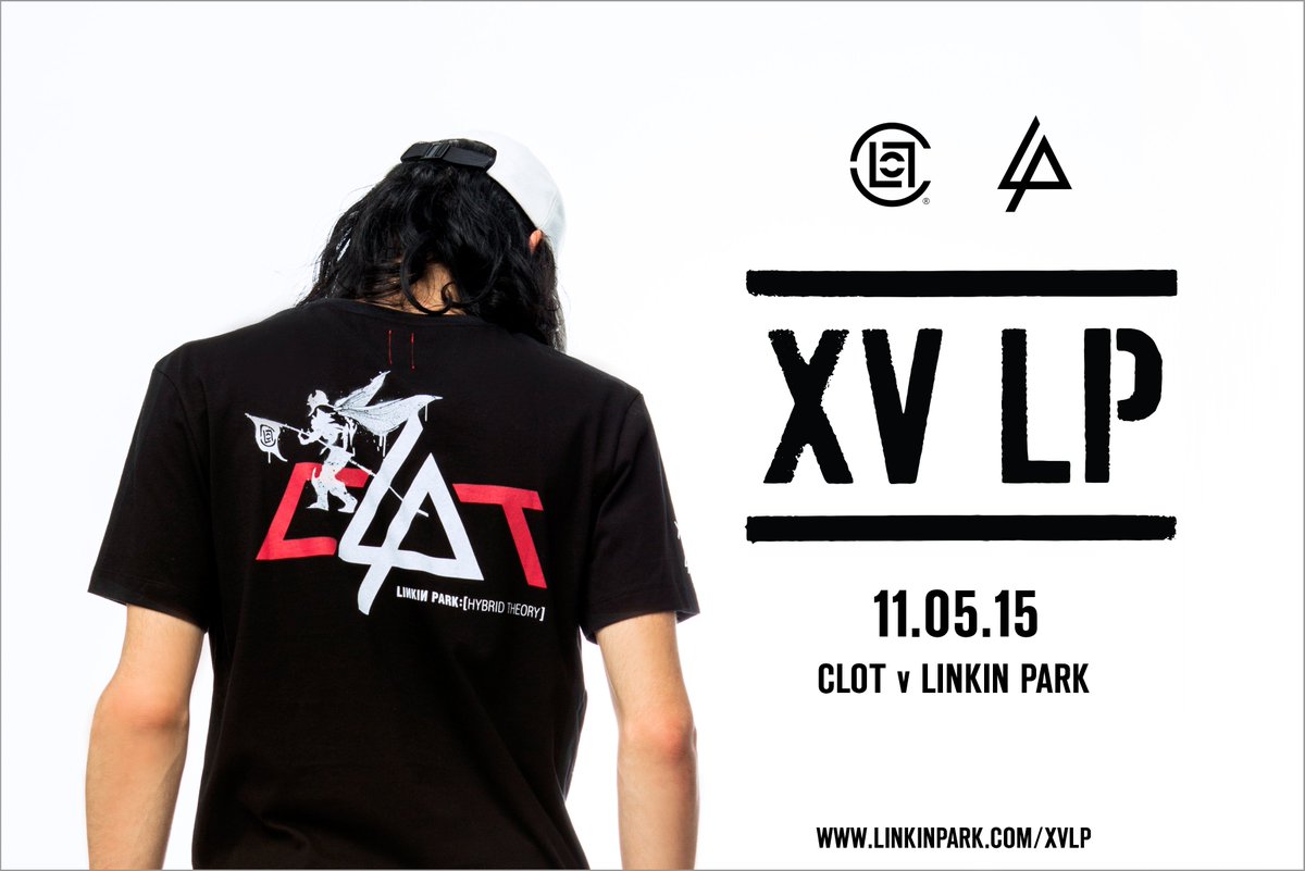 #XVLP @CLOTcrew v Linkin Park - Available Now: https://t.co/yDccQbkWr9 https://t.co/veHUVH16r8