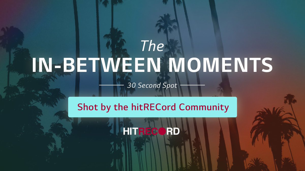 RT @hitRECord: And now, our :30 spot shot entirely by the hitRECord community - https://t.co/vvEps29aFu https://t.co/gjjXkNknPy