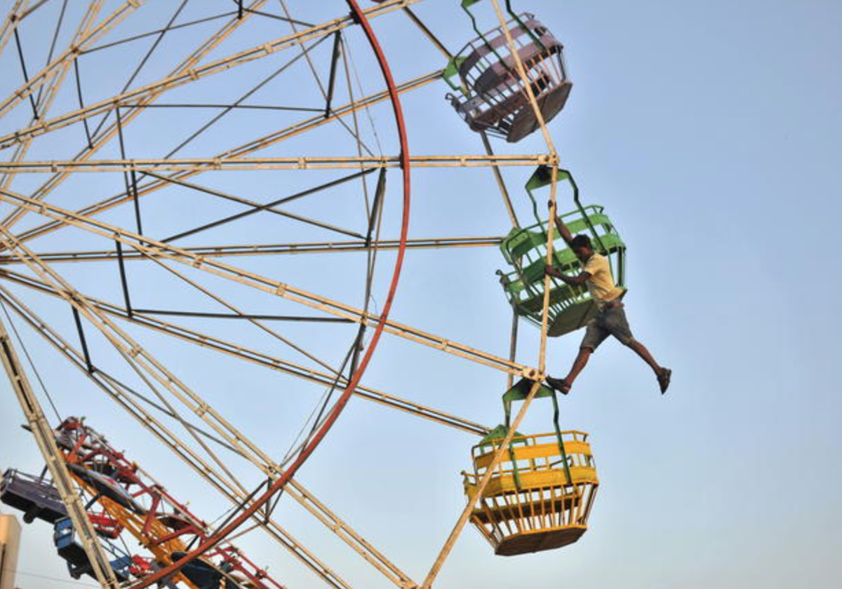 Photos skulls, amusement park rides gone wrong, and the crazy toilet