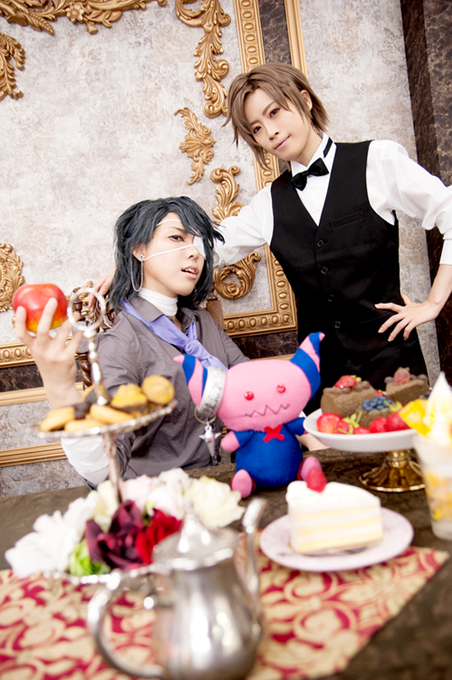 【コス】アイドルマスター SideMモモたんからデータ貰ったからまずカフェパレ写真上げる!!!アスラン=BBⅡ世… 神谷 【コス】アイドルマスター SideMモモたんからデータ貰ったからまずカフェパレ写真上げる!!!アスラン=BBⅡ世… 神谷