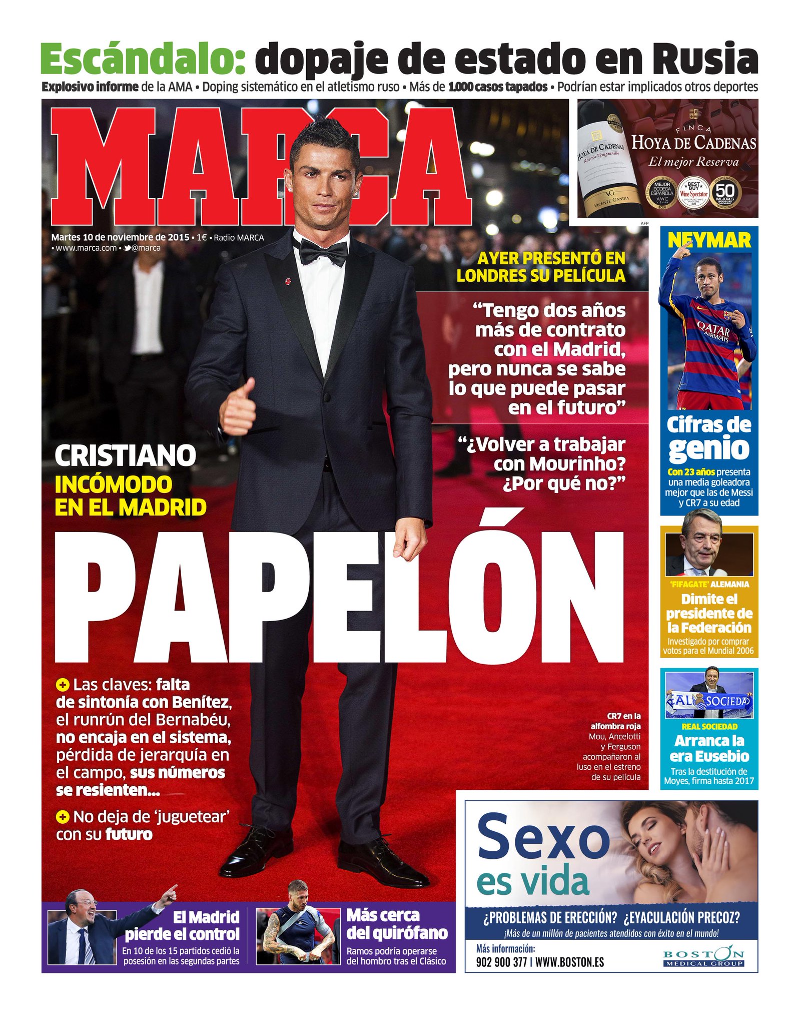 #LaPortada 'Papelón' https://t.co/oJH1VYrA7y