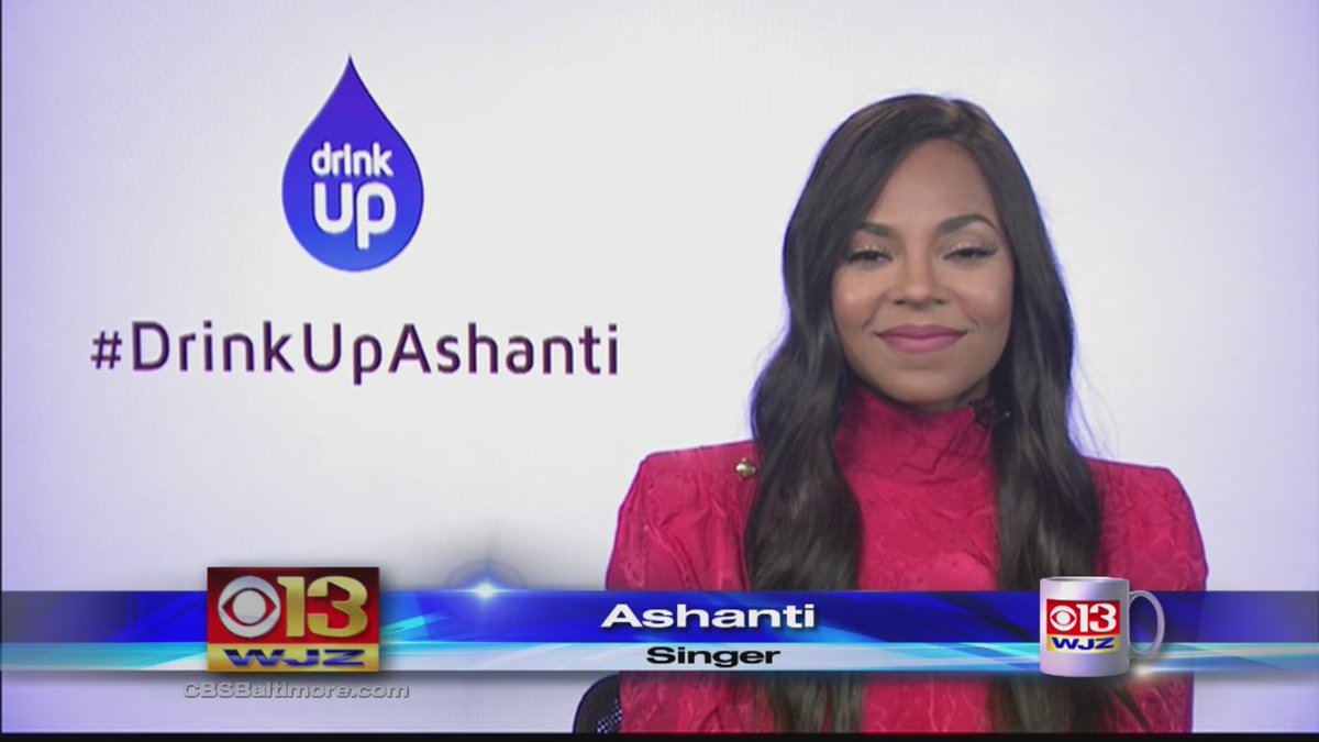 RT @cbsbaltimore: Singer @ashanti talks about the #DrinkUpAshanti campaign and how you can donate: https://t.co/9unJ4CXmbY https://t.co/aBo…