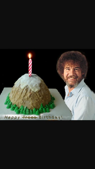 Bob Ross’s Birthday Celebration | HappyBday.to