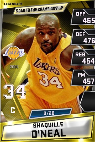 This weeks @MyNBA2K Road to the Championship features the 2000 Lakers! Go get the most DOMINANT card ever #MyNBA2K16 https://t.co/tPK2k3PjQM