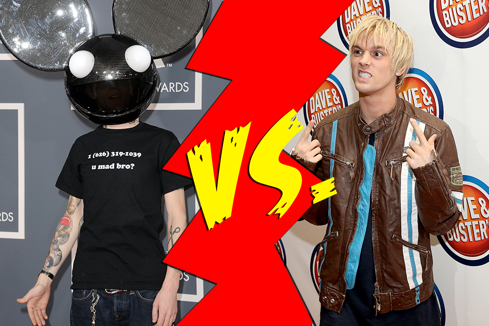 RT @SPINmagazine: .@deadmau5 and @aaroncarter will soon face off in a video-game battle https://t.co/HORvZZfpzV https://t.co/NDjgPnL2iJ