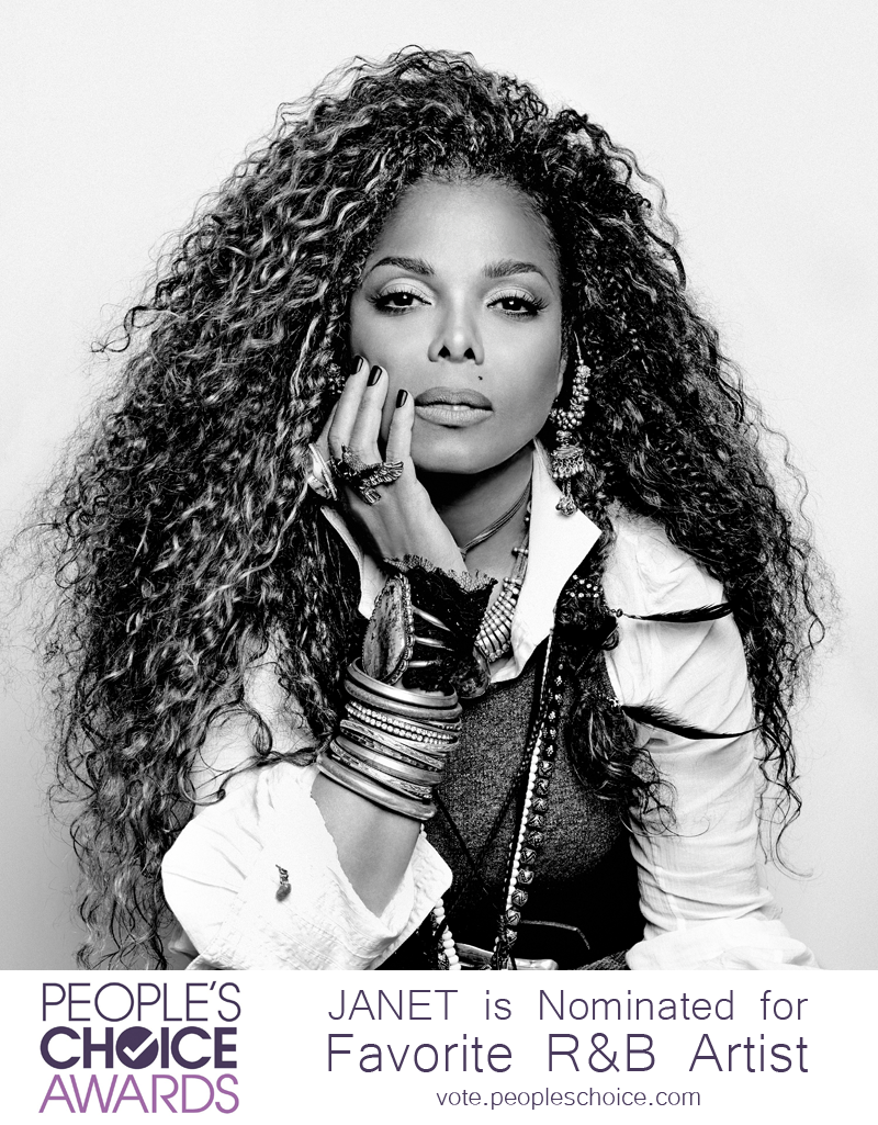 JANET is nominated for Favorite R&B Artist in the @PeoplesChoice Awards! Voting ends Dec 3! https://t.co/SR3xstV2mt https://t.co/OkqocXHmcD