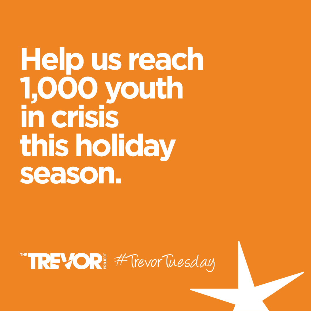 RT @TrevorProject: Only 4 days left till #GivingTuesday! Have u created a fundraising page for #TrevorTuesday? https://t.co/qtvIB7pfV1 http…