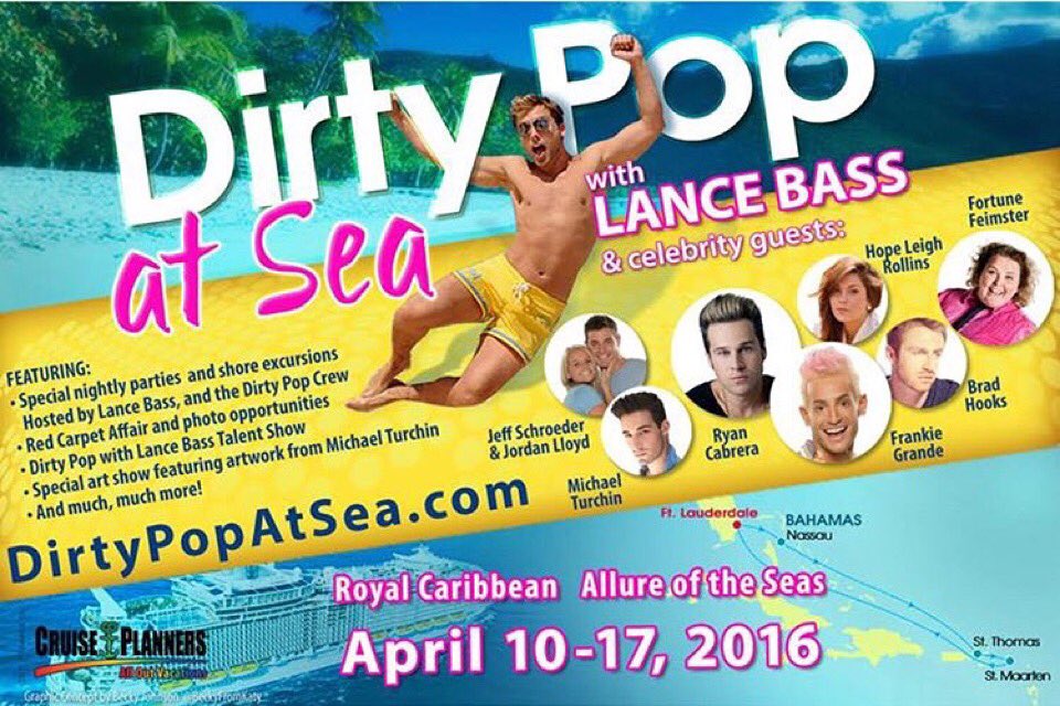 RT @HOPELEIGHMUSIC: Wanna go sailing through the Caribbean with me & @LanceBass? BECAUSE YOU CAN - book a room & note my name for perks htt…