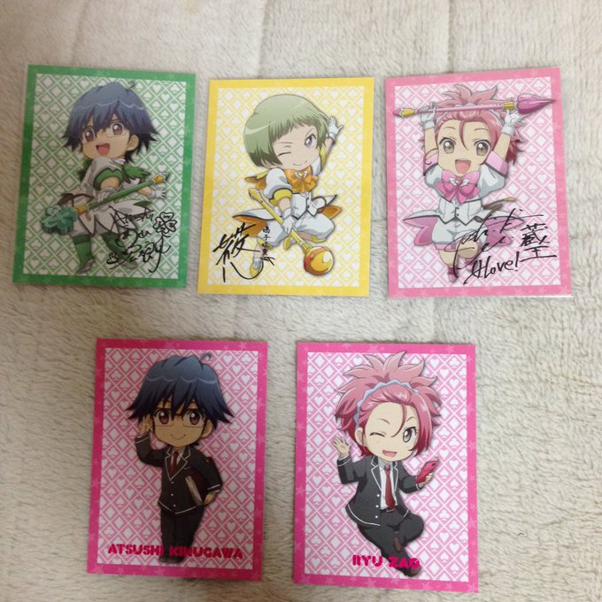 美男高校地球防衛部LOVE! OP「絶対無敵☆Fallin' LOVE☆」きゃにめ特典サイン入りバトラヴァカード/キャラ 美男高校地球防衛部LOVE! OP「絶対無敵☆Fallin' LOVE☆」きゃにめ特典サイン入りバトラヴァカード/キャラ