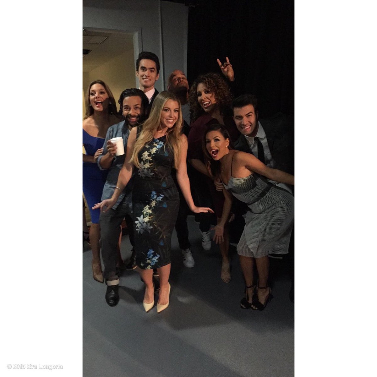 Getting ready to go on stage for our Q&A session! Love them! #Telenovela https://t.co/cczMwUbgsn