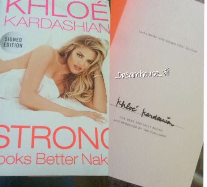 RT @_DreamHouse_: @khloekardashian i'm in love with this book. #StrongLooksBetterNaked ???????????? https://t.co/niugFNRxWP