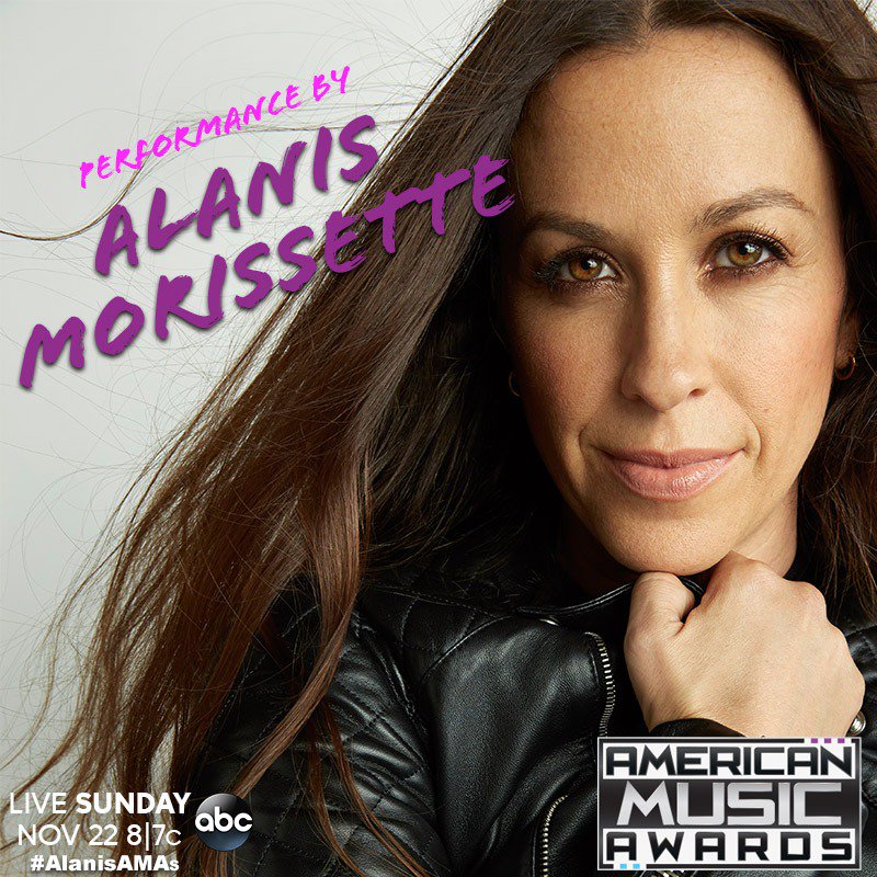 RT @TheAMAs: YOU OUGHTA KNOW that @Alanis will take the #AMAs stage to PERFORM w @ddlovato! https://t.co/XdpAg5PmMu #AlanisAMAs https://t.c…