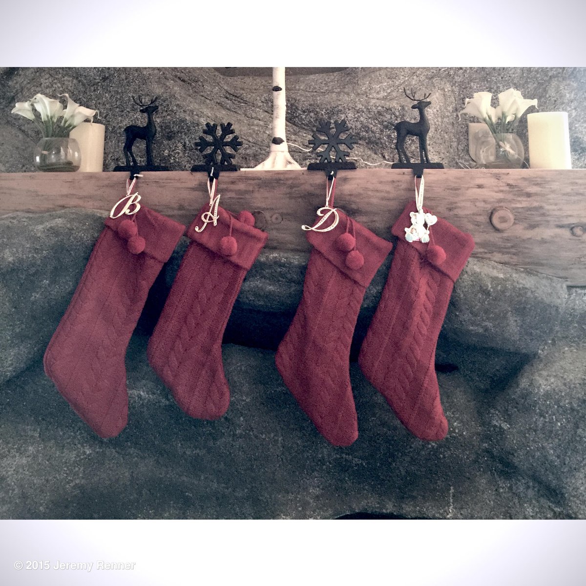 For some the little ones...  #badsanta #stockings #moutain #mantle https://t.co/4jl79Spzlq