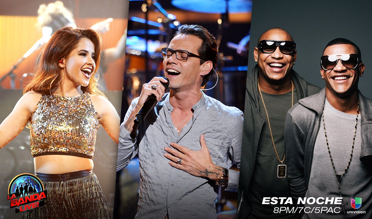 RT @labanda: Tonight @IamBeckyG, @MarcAnthony wi/ @GDZOficial will rock the #LaBandaLIVE RT if you won't miss it! https://t.co/MbWi6aHI4O