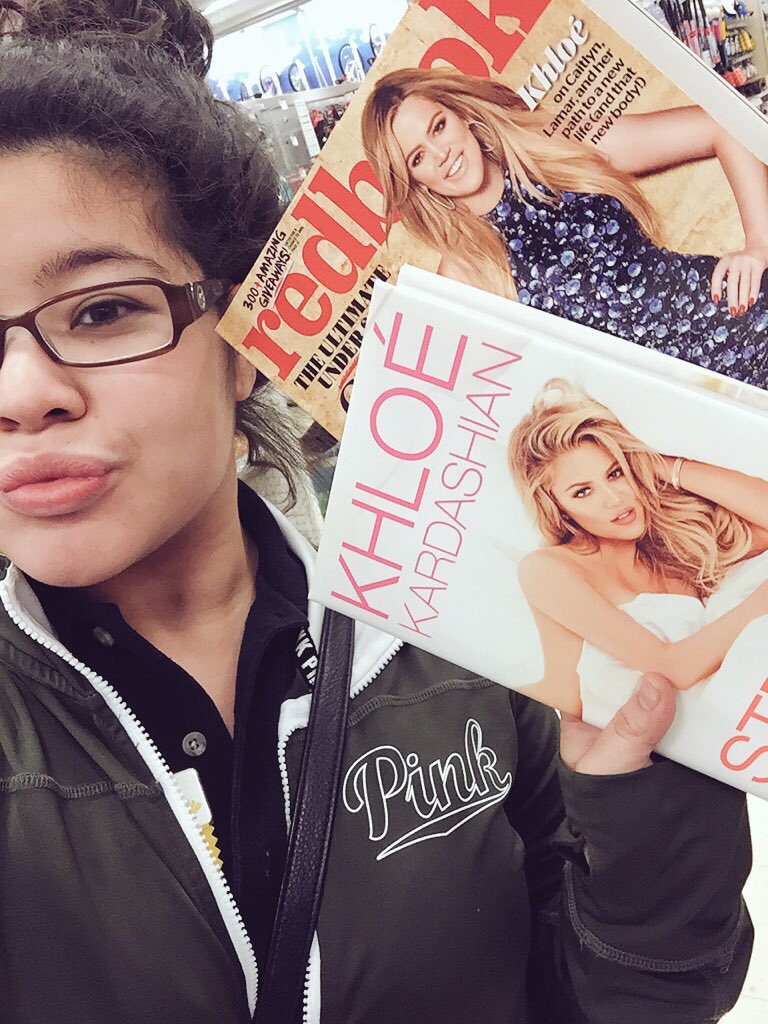 RT @rodashian: @khloekardashian look what I got Koko!! Redbook & strong looks better naked!!!! https://t.co/PgG4KpeUDB