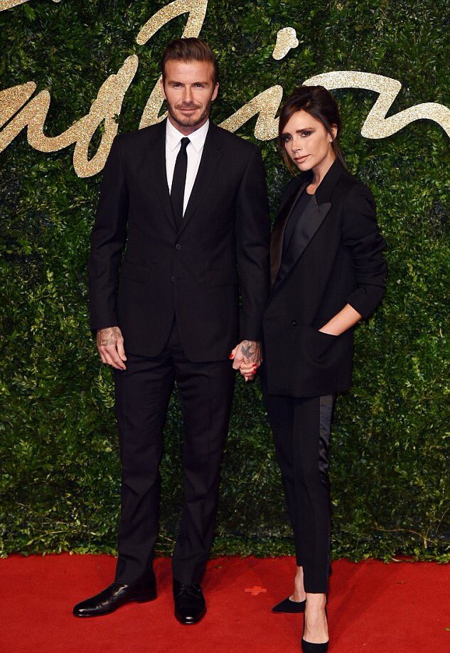 Thank u Natalie Massenet and  everyone at the @BFC. David and I had a wonderful evening. X vb https://t.co/Id618adFD1