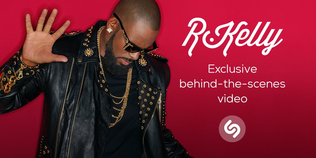 RT @Shazam: Unlock an EXCLUSIVE behind-the-scenes look from @rkelly's 