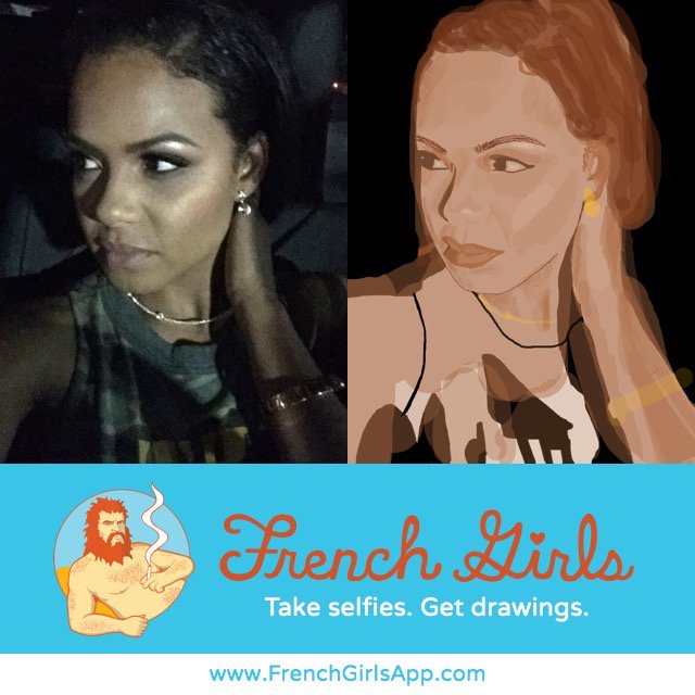 Check out this drawing from #FrenchGirls and get the app at https://t.co/K7NbIh0lts! So dope. Love this app https://t.co/a22ie2Y9Bd