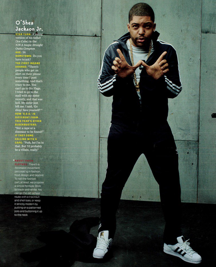 .@OsheaJacksonJr featured in @GQMagazine's Men of the Year Issue. #StraightOuttaCompton https://t.co/4Iy4bqUxje