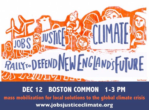 RT @RobinHoodTax: As UN negotiators continue @ #COP21 today, join #JobsJusticeClimate rally in Boston! https://t.co/ea4c69NreR pls RT https…