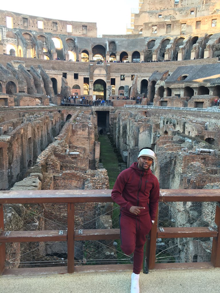 At the Colosseum in Rome, Italy https://t.co/10hmyt6AJq https://t.co/O6TPHzReiJ
