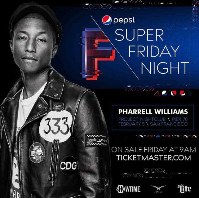 Join me for @pepsi's Super Friday Night on February 5th ???? https://t.co/ONfHiP1wgT #SuperBowl50 https://t.co/rFkzxcFqth