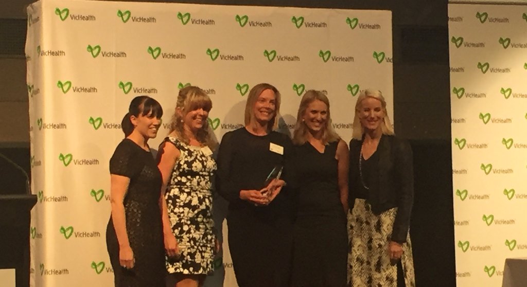 RT @JMOFAustralia: We're honoured to have won the award for Healthy Eating Promotion @ the @VicHealth Awards. #healthyeating #VHawards http…