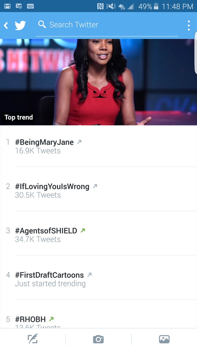 Keep it up!!!! Thank you guys for the support! #BeingMaryJane https://t.co/onoR6K052S