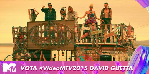 RT @mtvspain: ¿Es #HeyMama de @davidguetta el mejor vídeo del año?

Vótalo tuiteando: #VideoMTV2015 David Guetta https://t.co/3euKdzyzue