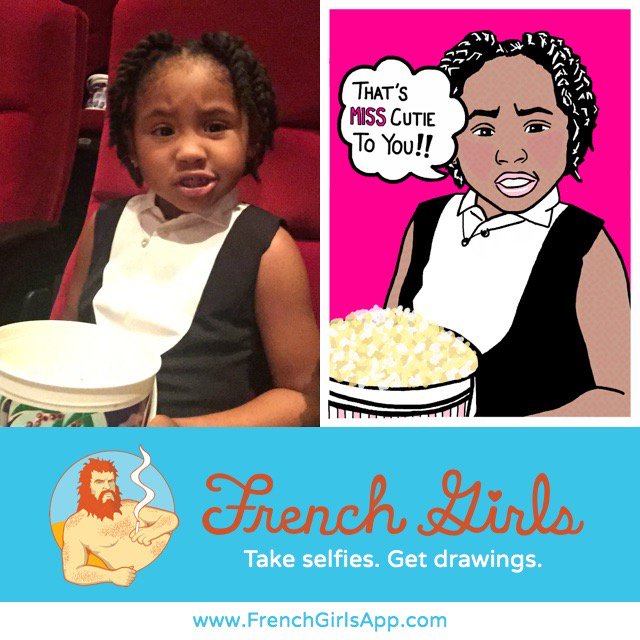 Check out this drawing from #FrenchGirls and get the app at https://t.co/K7NbIh0lts! Way to cute! Thanks r drawing https://t.co/1jnQZenOwD