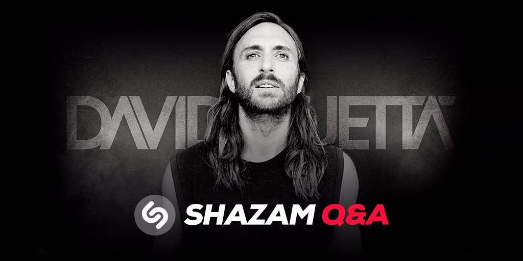 I’m taking over @Shazam’s Twitter tmrw @ 3:30pm GMT! #Shazam #BangMyHead now to submit your Q's! #ShazamDavidGuetta https://t.co/iOyMaXSxEt