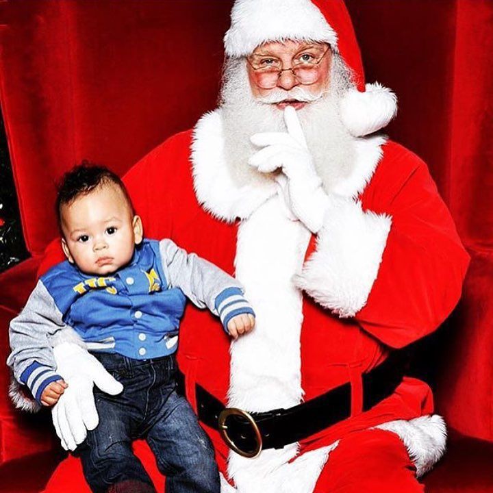 Santa with my grandson ????????????✨???????????????? https://t.co/Ir3wT3XRRd https://t.co/joLydPH6eG