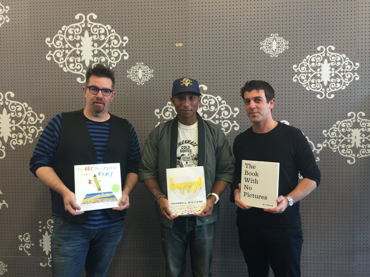 Was an honor to be in great company with @bjnovak & @DrewDaywalt at Children's Book World last weekend #ReadHappy https://t.co/Q9J6ekjkMF