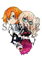 4巻の初回生産分には、累&理詰夢&カッツェのSDキャラクターキーホルダーや3人も活躍するドラマCDが封入。2016年開催 4巻の初回生産分には、累&理詰夢&カッツェのSDキャラクターキーホルダーや3人も活躍するドラマCDが封入。2016年開催