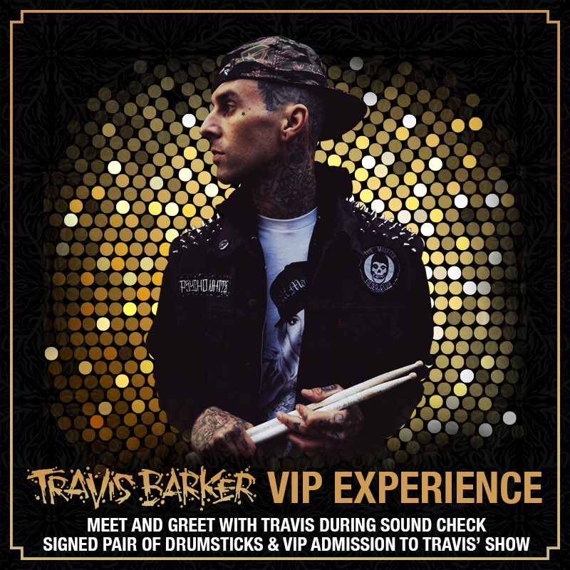 RT @HydeBellagio: Buy your meet & greet tickets now at https://t.co/mzB9LeWAkH for @travisbarker Jan. 2nd! https://t.co/Ts7qMDxvza