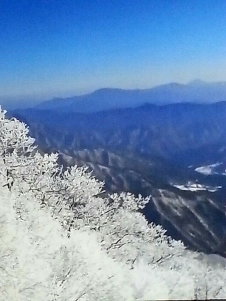 덕유산, 💓 눈꽃 소추 무주 겨울 갈지 산악회 겨울철 눈이 산행